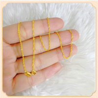 ราคา สร้อยคอ น้ำหนักทอง 3 กรัม ทอง แท้ หลุด จำนำ ทอง หลุด จำนำ Gold สร้อยคอทอง ลายกระดูกงูกลม ขนาด 1 สลึง ยาว 18 นิ้ว 24 นิ้ว เครื่องประดับ ทองเหมือนแท้ ผลิตจากช่างฝีมือเยาวราช (21947144160)