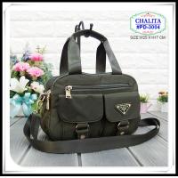 ราคา กระเป๋าทรงถือ กระเป๋าสะพาย มีสายยาว รุ่น PD 3004 ยี่ห้อ CHALITA มีเก็บปลายทาง กระเป๋าถือ กระเป๋าสะพาย (12720680935)