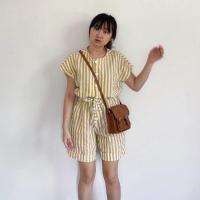 ราคา Onion Junpsuit จั๊มสูทหมี จั๊มสูทขาสั้น จั๊มสูทลายทาง จั๊มสูทพลัสไซส์ จั๊มสูทโอเวอร์ไซส์ ชุดหมี จั๊มสูทผูกเอว (19457167975)