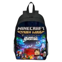 ราคา พิมพ์ Minecraft Legends กระเป๋านักเรียนเด็กการ์ตูนพิมพ์ 3D กระเป๋าเป้สะพายหลัง (21553959575)
