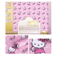 ราคา 365 DIY วอลเปเปอร์ผนัง วอเปเบอติดพนัง แต่งห้อง วอลเปเปอร์ ติดผนัง วอลเปเปอร์ผนัง สติ๊กเกอร์ pvc วอลเปเปอร์ผนังลาย การ์ตูน KT ติดตู้ โต๊ะ ห้องนอนเด็ก (515544530)