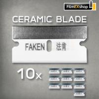 ราคา ใบมีดคัตเตอร์ มีดขูดกระจก CERAMIC Razor Blades for Scraper 10pcs (7614874601)