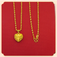 ราคา จุดประเทศไทย สร้อยคอทองคำแท้ครึ่งสลึง ทองคำแท้ 96 5 ขายได้ จำนำได้ มีใบรับประกัน สร้อยคอทองพร้อมจี้สร้อยคอระย้าชุบ ยาว 18 นิ้ว24K สร้อยคอหัวใจ ขายได้ จำนำได้ ซื้อยกเซตคุ้มกว่าเยอะ งานฝีมือจากช่างเยาวร