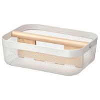 ราคา IKEA RISATORP ตะกร้าลวด ไม่จับไม้ ทรงสวยงาม ตกแต่งบ้าน (21257003242)
