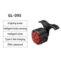 ราคา GIYO ไฟเตือนท้ายจักรยานกันน้ำปรับได้ ไฟท้ายจักรยาน ไฟท้ายจักรยานอัจฉริยะ ไฟท้ายกันน้ำ เปิดปิดอัตโนมัติ ชาร์จ Usb ไฟสัญญาณเบรก Led เพื่อความปลอดภัย (22092719770)