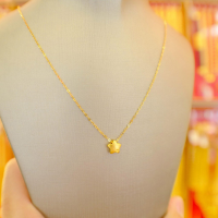 ราคา สินค้าขายดี สร้อยคอทองคำแท้ 18k สำหรับผู้หญิง ซื้อครบชุดคุ้มกว่า ของขวัญวันวาเลนไทน์ให้แฟน สร้อยคอทองคำแท้ครึ่งสลึง จี้หัวใจ หนัก 2 6 กรัม ทองคำแท้ 96 5 ขายได้ ทอง แท้ หลุด จำนำ ขายได้ จำนำได้ สินคเก