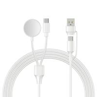 ราคา เครื่องชาร์จนาฬิกาข้อมือ Galaxy แบบ2 In 1เข้ากันได้กับนาฬิกา Samsung Galaxy 6 Classic 6 5 Pro 5 USB C ถึง USB C สายชาร์จใช้ได้กับ Galaxy S23 22 21 20 10หรืออุปกรณ์ USB C อื่นๆ (21061277205)