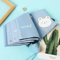 ราคา IQANGEL ร่มไวนิล8กระดูกแบบพับสามทบร่มกันแดดสดใสและน่ารัก (19269796694)