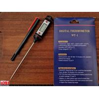 ราคา ดิจิตอลเทอร์โมมิเตอร์ ที่วัดอุณหภูมิ อาหาร แบบ เข็ม ที่วัดอุณหภูมิอาหาร แท่งวัดอุณหภูมิ Digital Thermometer WT 1 (6029734170)