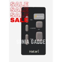 ราคา รีโมทพัดลม Hatari สำหรับรุ่น HT W16R6 อะไหล่แท้ฮาตาริ พร้อมถ่าน Sonia Gadgets (7759870399)