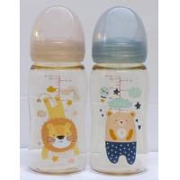 ราคา เบบี๊แคร์ ขวดนมคอกว้างสีชาBabi Care Ultra Premium ลายใหม่ล่าสุด พร้อมจุกนมคอกว้างรุ่นไใหม่ ไม่ดูดไม่ไหล (21927853311)