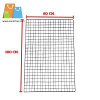 ราคา ตะแกรง ชุบขาว ชุบดำ ตะแกรงอเนกประสงค์ แขวนโชว์สินค้า ตะแกรงขายสินค้า (21956894388)