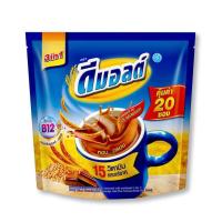 ราคา Dmalt ดีมอลต์ 3in1 เครื่องดื่มช็อกโกแลตปรุงสำเร็จ ขนาด 30 กรัม แพค 20 ซอง (22006836626)