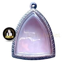 ราคา กรอบพระสำเร็จรูป งานสแตนเลสลายไทย ทรงหลวงพ่อโต วัดบางกระทิง รหัส 112 (20398075513)