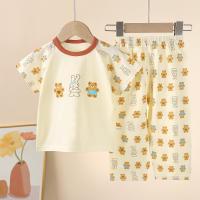 ราคา พร้อมส่ง New ชุดเซ็ทเสื้อผ้าเด็ก ชุดนอน เสื้อยืดแขนสั้น กางเกงขายาว ผ้าฝ้ายแท้100 พิมพ์ลายน่ารักมากสไตล์เกาหลี เหมาะสำหรับเด็กผู้ชาย และเด็กผู้หญิง ลายคิตตี้ อายุ 3 8 ปี (21999095907)