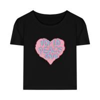 ราคา เสื้อเอวลอย เสื้อผ้าแฟชั่นผู้หญิง ลายหัวใจน่ารักๆ ยืดเยอะม้าก ผ้าไม่หนาใส่สบายสุดๆ จัดส่งในไทยจ้า (21885128055)