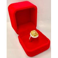 ราคา แหวนทอง 18k หินไหมทองแท้ ช่วยเสริมราศี สวยหรูดูแพง (22053433397)