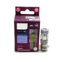 ราคา ใหม่ HS1 H4 12V 6W LED สีขาวไฟหน้าหลอดไฟ (21719722474)