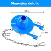 ราคา ยางลูกกบ ยางลูกกบชักโครก ยางสุขภัณฑ์ (22000792383)