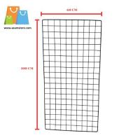 ราคา ตะแกรง ชุบขาว ชุบดำ ตะแกรงอเนกประสงค์ แขวนโชว์สินค้า ตะแกรงขายสินค้า (21960263726)