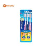 ราคา BERMAN แปรงสีฟัน รุ่น PREMIER EXTRA SOFT 154 3 ชิ้น คละสี แพ็ค (19403856823)