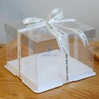 ราคา กล่องเค้กใส กล่องใส่เค้กสี่เหลี่ยมใส 1 ปอนด์ 2 ปอนด์ กล่องเค้กใสทรงสูง กล่องเค้กบาร์บี้ กล่องเค้กสามมิติ (17479346725)