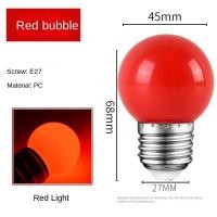 ราคา หลอดไฟ LED สีมินิ3W 5W หลอดไฟขนาดเล็กหลอดไฟตกแต่งโคมไฟตั้งโต๊ะในห้องนอนที่มีสีสันโรแมนติก E27 220V สีแดงสีเหลืองสีฟ้าสีเขียวสีส้มสีชมพูสีม่วงสีขาว (21606759455)