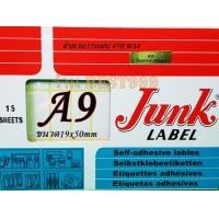 ราคา ป้ายสติกเกอร์ 1กล่อง Junk Label A1 A18 และ B1 B5 15 แผ่น แพค ป้ายราคา ป้ายจั๊งค์ ป้ายอเนกประสงค์ สติกเกอร์ราคา (17611889339)