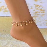 ราคา กำไลข้อเท้าลูกปัดหยดน้ำคริสตัลแฟชั่นบลูสำหรับผู้หญิงจี้เปลือกหอยโลหะประดับมุกสำหรับฤดูร้อนของขวัญแหวนนิ้วเท้าแนวโบฮีเมียน (21771560067)