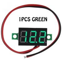 ราคา DC 4 5V 30V 0 36 inch Voltmeter Digital Display Two Wire Voltmeter Head for Motorcycle Voltage Meter (21887712802)