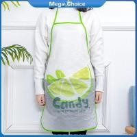 ราคา MegaChoice 100 Original Cooking Apron Cute Cartoon Fruit Printed Pvc Waterproof Oil Proof Creative Apron (21174988294)