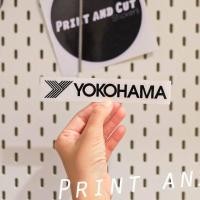 ราคา Sticker สติ๊กเกอร์แต่งรถ ลาย YOKOHAMA ติดตกแต่ง มีหลายสีหลายขนาดให้เลือก สติ๊กเกอร์แต่งรถ สติ๊กเกอร์แต่งมอเตอร์ไซค์ ไดคัทพร้อมติดเทปยก (20930860691)