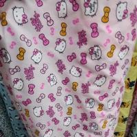 ราคา ผ้าคอตตอนทีซี ลายการ์ตูน คิตตี้ แมว หน้ากว้าง 45 นิ้ว ผ้าเมตร คอตตอน ถ่ายพร็อพ ฉาก ปูโต๊ะ (17334807042)