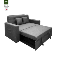 ราคา Kawa รุ่น ดึงนอนได้ สปาโก้ ขนาด 160x185x93 ผ้าหุ้มระบายอากาศ โซฟาผ้าเบด Spaco 2 ที่นั่ง แถมฟรีหมอนอิง 2ใบ (21967467286)