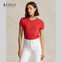 ราคา Polo Ralph Lauren เสื้อกันหนาวผู้หญิง Cotton Blend Short Sleeve Sweater รุ่น WMPOSWENC020891 สีแดง (21846302813)