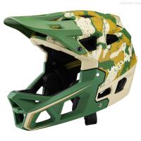 ราคา 100 Authentic Lixada Full Face Mountain Bike Helmet Adult Racing Downhill MTB Helmet for Mountain Bike (21055016625)