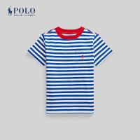 ราคา Polo Ralph Lauren Kids เสื้อยืดเด็กผู้ชาย Striped Cotton Jersey Pocket Tee รุ่น CWPOTSHB8020778 สีฟ้า (21846475607)
