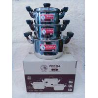 ราคา หม้อ หม้อหุงต้ม ชุดหม้อ Zebra หม้อหุงต้มตราหัวม้าลาย รุ่น Carry 18 20 24 ซม ทำจากสเตนเลสเกรด SUS 304 ปลอดสารที่เป็นอันตรายต่อสุขภาพ (16612213393)