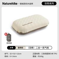 ราคา Naturehike หมอนพองลมอัตโนมัติ หมอนหนุนตั้งแคมป์กลางแจ้ง หมอนเป่าลมเต้าหู้ 2 in 1 ฟองน้ำพองหมอน (21724509326)
