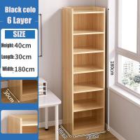 ราคา ตู้โชว์ ชั้นวางหนังสือ 180 160cm ตู้เก็บของ ตู้โชว์สีขาว Bookshelf ตู้หนังสือ รัดกุม ตู้หนังสือไม้ ตู้หนังสือไม้จริง ตู้เก็บหนัง (20585913119)