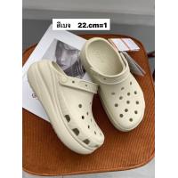ราคา รองเท้าแตะ crocs LiteRide แบบส้นสูง วัสดุผลิตจากยางแท้ 100 ขายดีที่สุดราคาส่ง ใส่สบาย ทั้งหญิง สั่งวันนี้ได้ของแถมการ์ตูน 5 ตัว (22018353839)