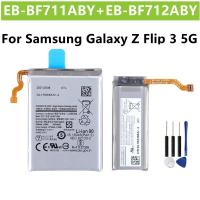 ราคา แบตเตอรี่ แท้ EB BF712ABY EB BF711ABY สำหรับ Samsung Galaxy Z Z flip 3 5G SM F711B F712 F711 F711B เครื่องมือถอดฟรี 2ก้อน (22038482781)