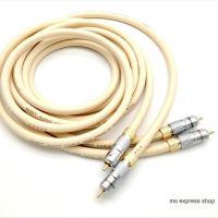 ราคา สายสัญญาณ RCA WBT Audio Cable หัวแจ็คแบบขันล็อค Nakamichi แบบ 2 เส้น ให้เสียงสด สะอาด เต็มอิ่มในทุกย่านเสียง (16644075808)