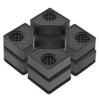 ราคา Yours Anti for Washing Machine Washer Dryer Pedestals Wearing Square Rubber Foot Pads Pedestals (22031742508)