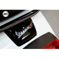 ราคา สติ๊กเกอร์ Vespa S โครเมี่ยม ไม่รวมฝาครอบ สำหรับติดฝาครอบบาร์ท้ายเบาะ เวสป้า S125 I GET สินค้าของแท้จาก VESPIARIO THAILAND CO LTD (16249629604)