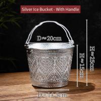 ราคา LAIJUN แก้วอลูมิเนียม แก้วน้ำมีหู เหยือกน้ำลายไทย เหยือกอลูมิเนียม ถ้วยใส่ชานมสำหรับใช้ที่ร้านชานม ถ้วยสีเงินใส่น้ำแข็ง (21435873107)