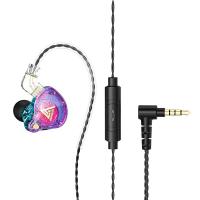 ราคา QKZ AK6 Pro หูฟังอินเอียร์ หูฟังแบบมีสาย หูฟังถอดสายได้ Earphone in ear Smalltalk สายยาว 1 2 เมตร หัวเสียบ aux 3 5 มม ไมโครโฟนในตัว (9901089532)