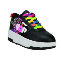 ราคา Official Authentic HEELYS รองเท้ามีล้อชนิด 1 ล้อ รุ่น HE101033Pop DashBLAK (22132578480)