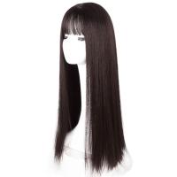 ราคา RETAO สีน้ำตาลสีน้ำตาลเข้ม ธรรมชาติตามธรรมชาติ สีดำสีดำ ไฟเบอร์ทนความร้อน สำหรับผู้หญิง สำหรับผู้หญิง สาวๆ วันต่อวัน อุปกรณ์เสริมผม วิกผมคอสเพลย์โลลิต้า ตัวการ์ตูนหน้าม้า วิกผมปาร์ตี้ ผมยาวตรง (219187
