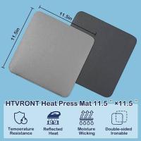 ราคา HTVRONT แผ่นรองรีดร้อนสำหรับเครื่องรีดร้อน8in 10นิ้ว 11 5in 11 5in 15in X15in สำหรับงานฝีมือไวนิลรีดผ้าแผ่นความร้อนสองเท่าสำหรับเครื่องทำรีดร้อน (17130722745)